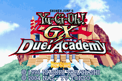 Yu-Gi-Oh! GX - Duel Academy: Title